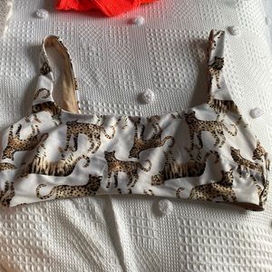 Aerie cheetah animal bathing suit too